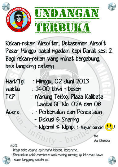Detail Kata Kata Undangan Kopdar Nomer 5