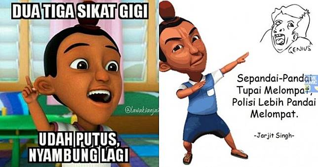 Detail Kata Kata Upin Ipin Yang Lucu Nomer 47