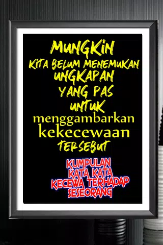 Detail Kata Kata Yang Menggambarkan Kekecewaan Nomer 11