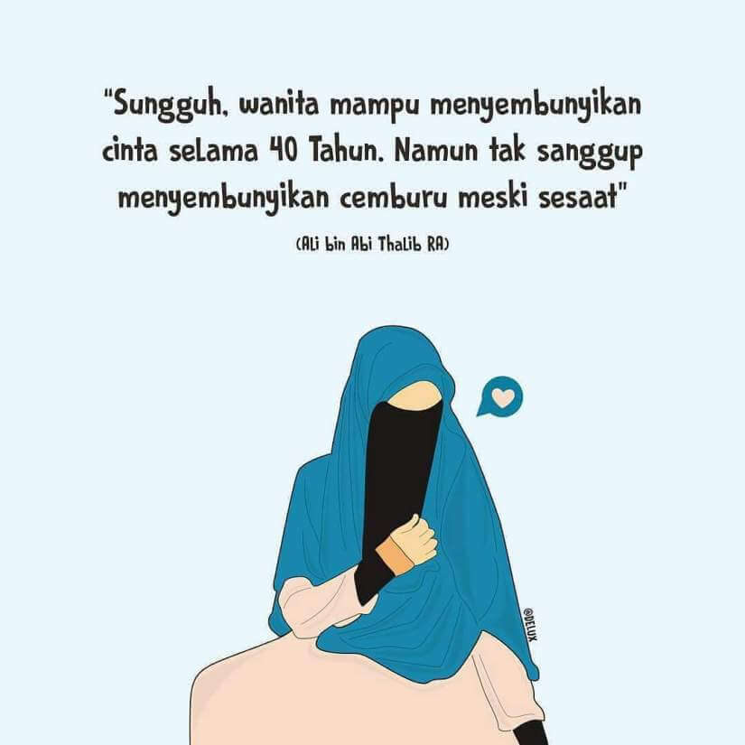 Detail Kata Mutiara Wanita Muslimah Jatuh Cinta Nomer 13