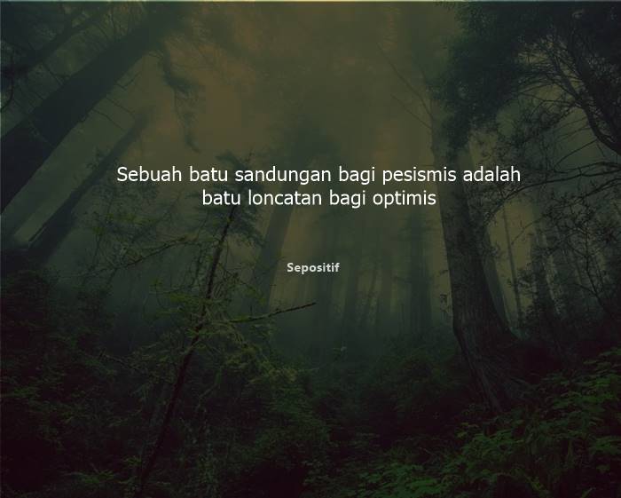 Kata Optimis Dalam Hidup - KibrisPDR