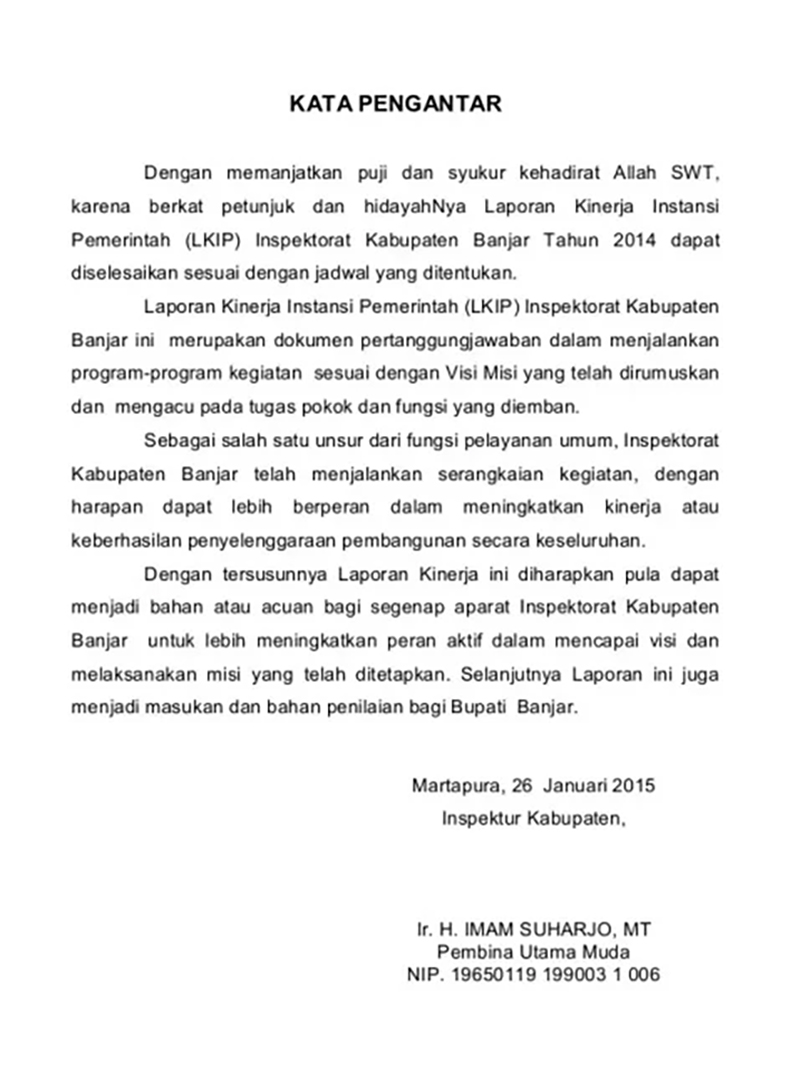 Detail Kata Pengantar Contoh Nomer 10