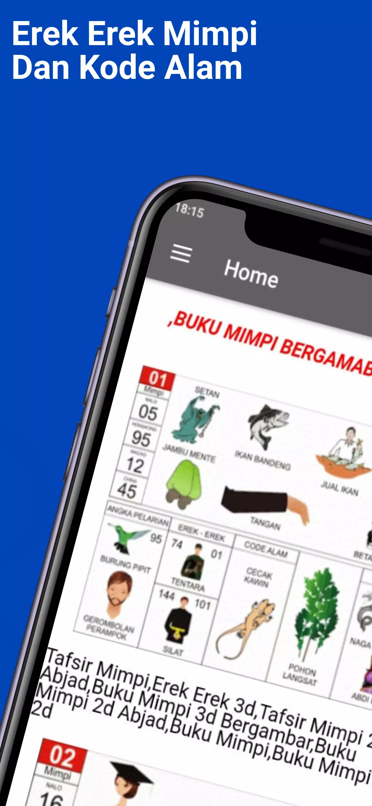 Detail Aplikasi Buku Mimpi Nomer 16