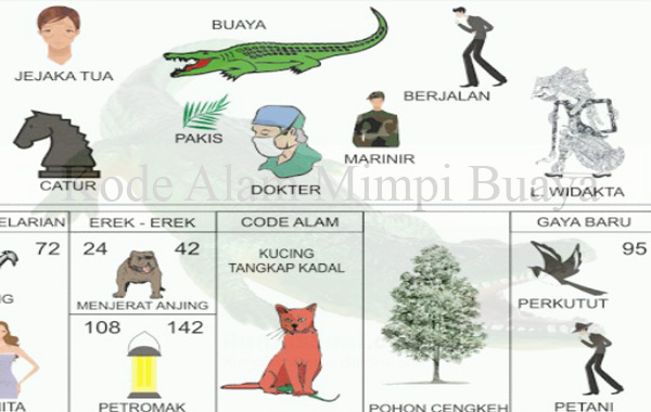 Detail Buaya Buku Mimpi 2d Nomer 3