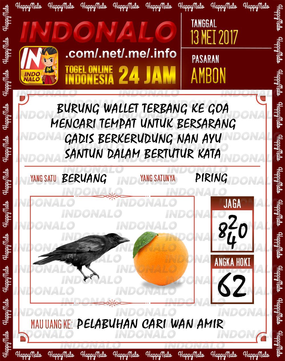 Detail Buku 1000 Mimpi Merpati Nomer 37