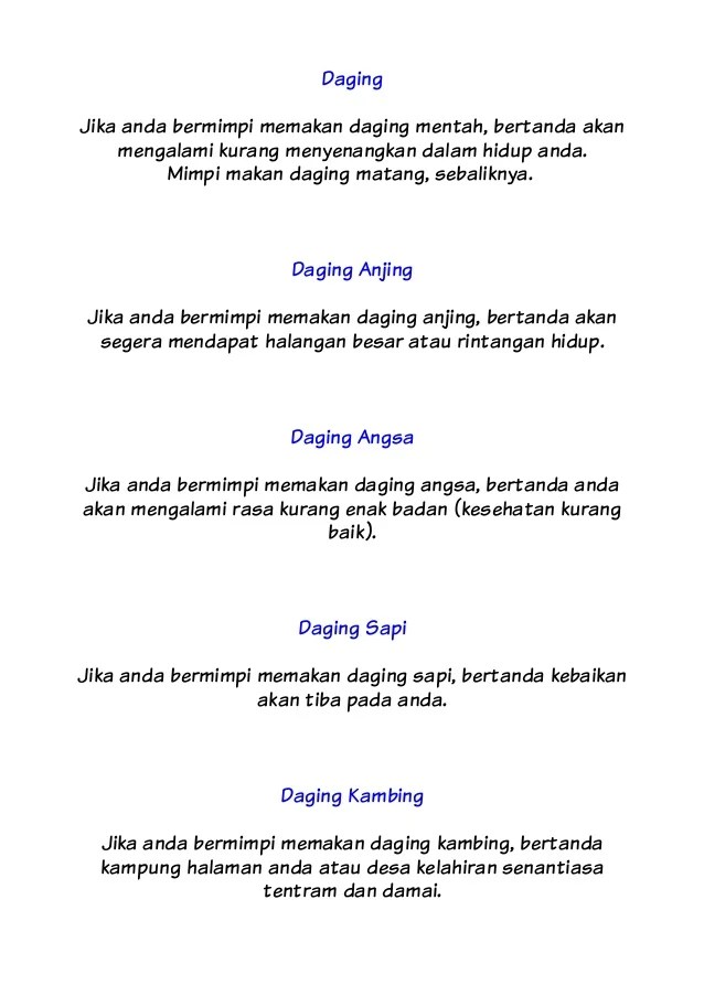 Detail Buku 1000 Mimpi Pdf Nomer 48