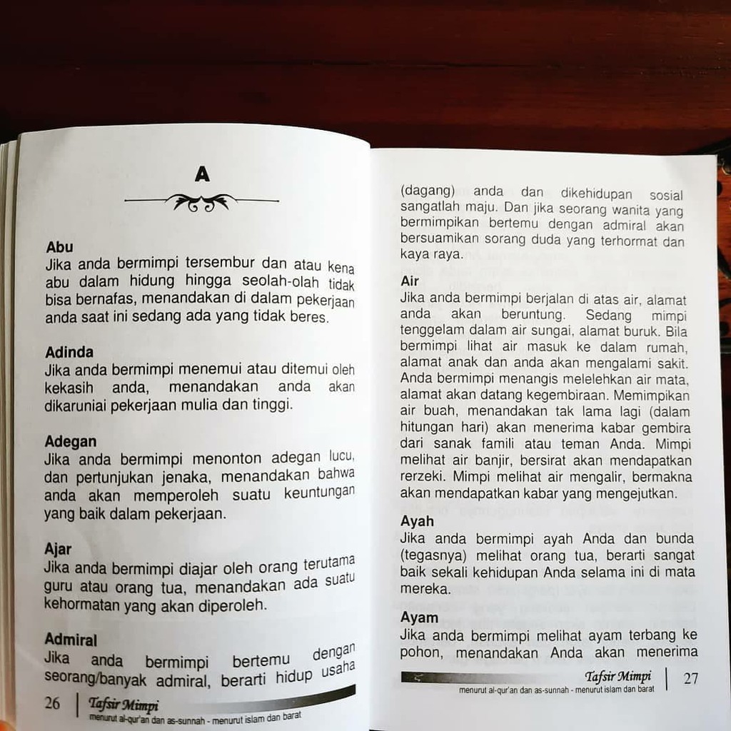 Detail Buku Arti Mimpi Menurut Islam Nomer 46