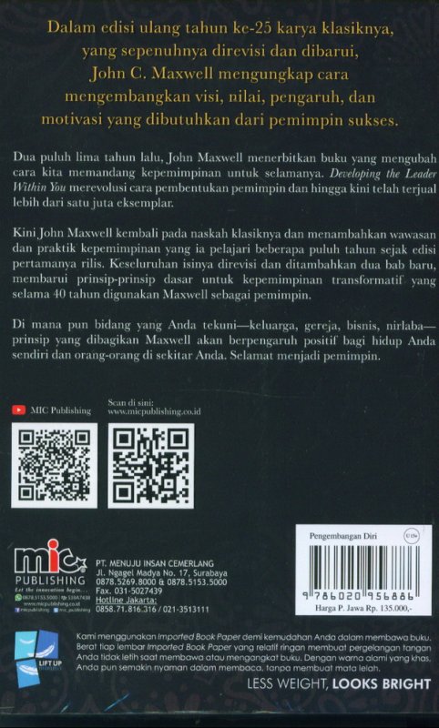 Detail Buku Kepemimpian Harga 25 Ribu Nomer 20