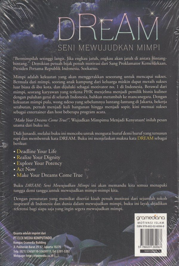 Detail Buku Kisah Inspiratif Meraih Mimpi Nomer 49