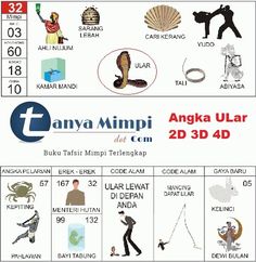 Detail Buku Mimpi 2 D Ular Nomer 9