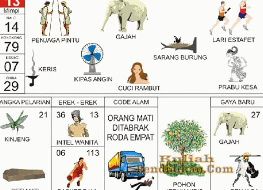 Detail Buku Mimpi 2d 13 Nomer 2