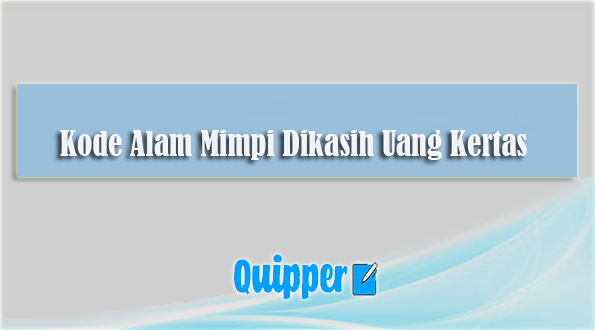 Detail Buku Mimpi 2d 3d 4d Uang Kertas Nomer 23