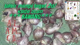 Detail Buku Mimpi 2d Bawang Nomer 35