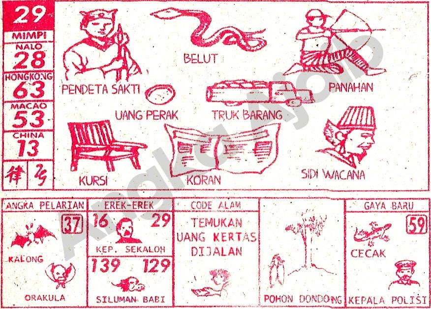 Detail Buku Mimpi 2d Belut Nomer 11