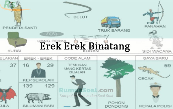 Detail Buku Mimpi 2d Erek Erek Binatang Nomer 28