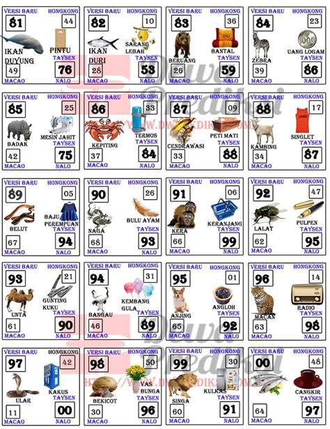 Detail Buku Mimpi 2d Kalender Nomer 30
