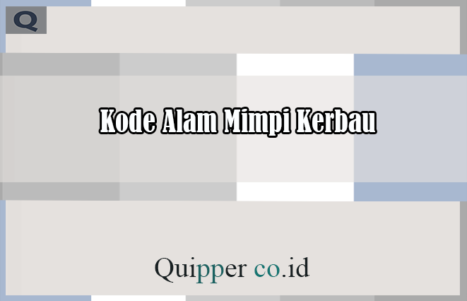 Detail Buku Mimpi 2d Kerbau Nomer 49