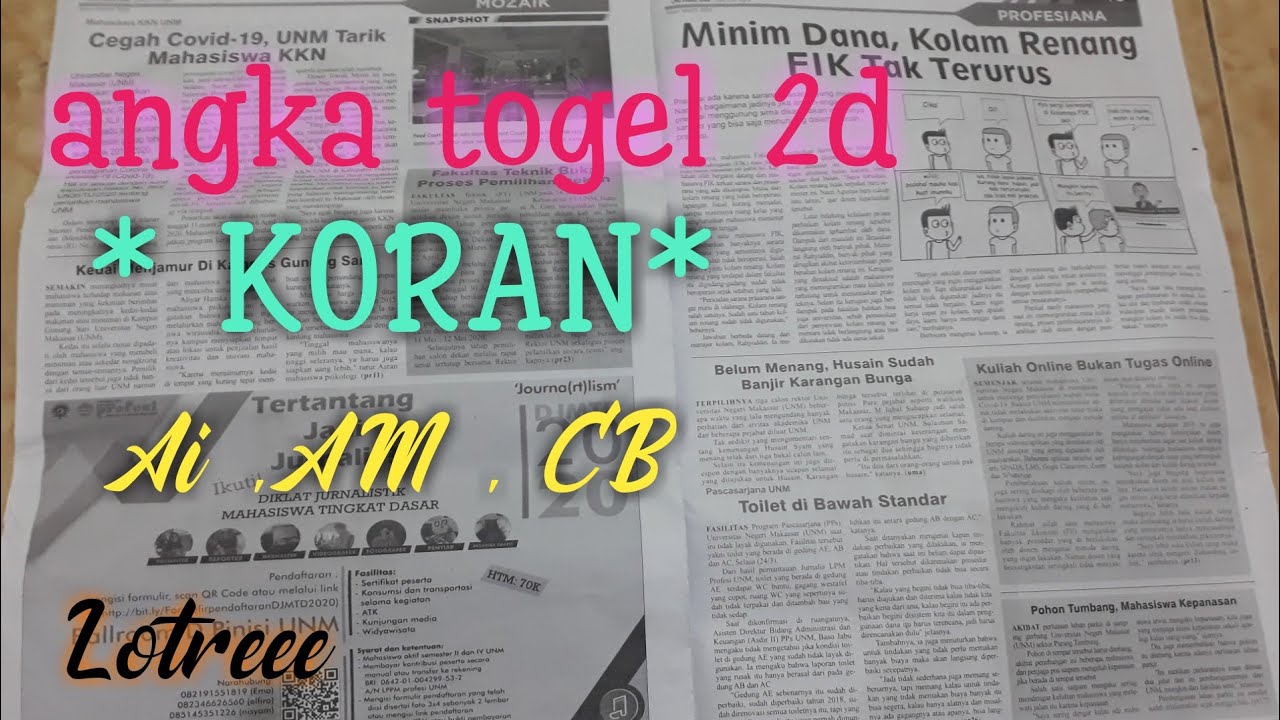 Detail Buku Mimpi 2d Koran Nomer 25