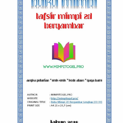 Detail Buku Mimpi 2d Lem Nomer 33