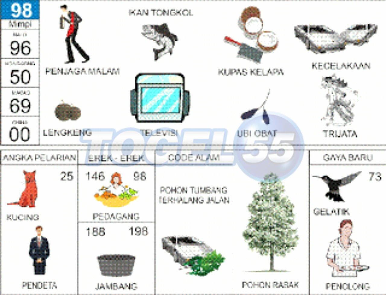 Detail Buku Mimpi 2d Pensil Nomer 44