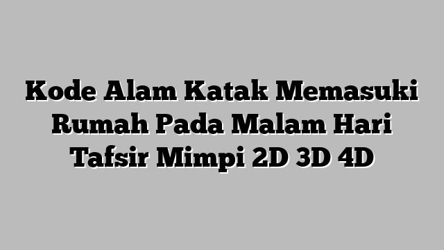 Detail Buku Mimpi 3d 104 Nomer 49