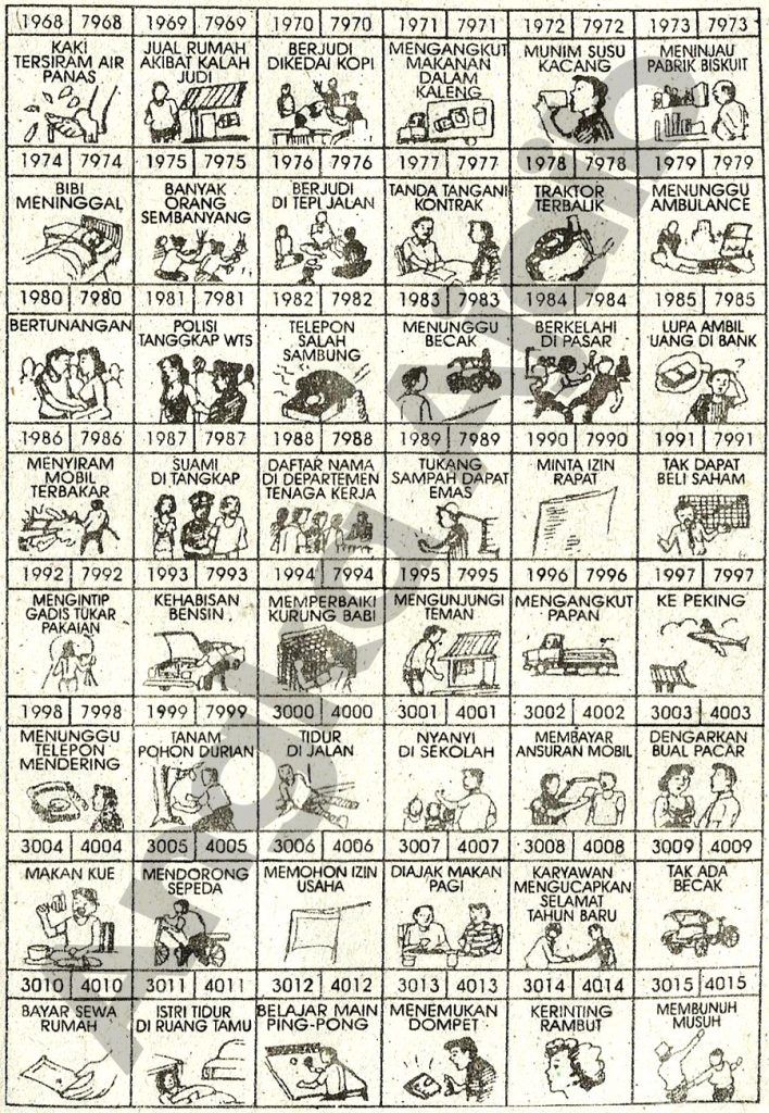 Buku Mimpi 3d 1992 - KibrisPDR