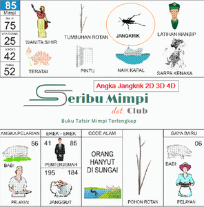 Detail Buku Mimpi 3d 267 Nomer 26