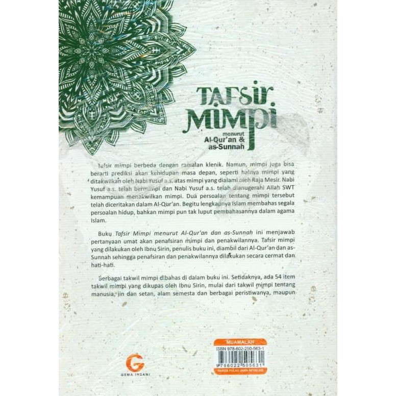 Detail Buku Mimpi 3d 583 Nomer 24