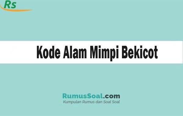 Detail Buku Mimpi 3d Bekicot Nomer 6