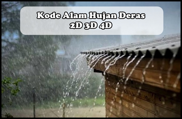 Detail Buku Mimpi 3d Hujan Nomer 23