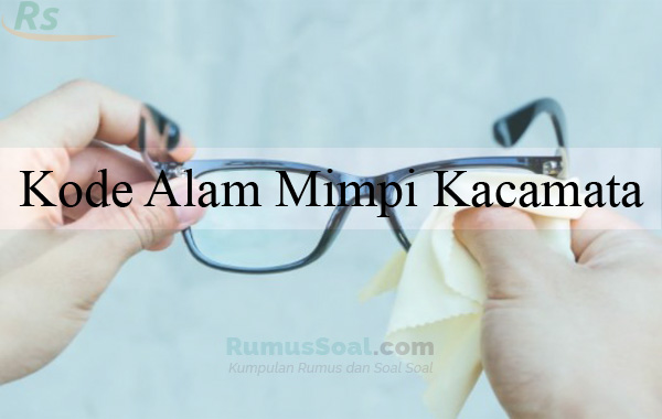 Detail Buku Mimpi 3d Kaca Mata Nomer 3