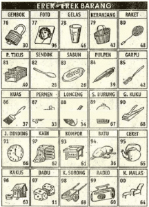 Detail Buku Mimpi 3d Mengepel Nomer 6