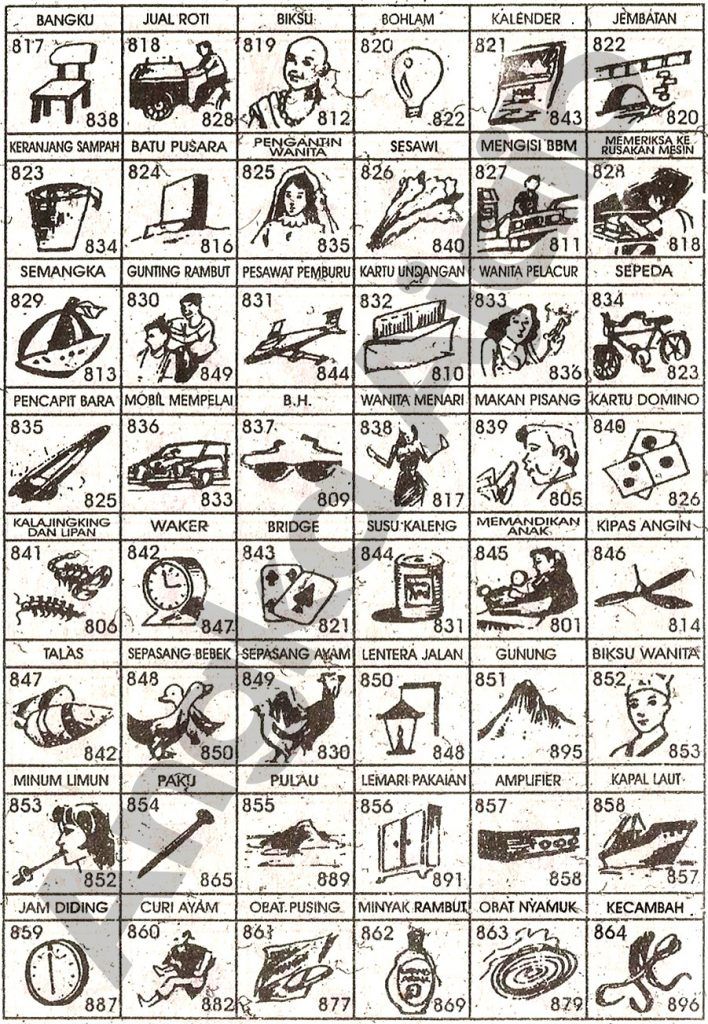 Detail Buku Mimpi 3d Menurut Abjad Bergambar Nomer 46
