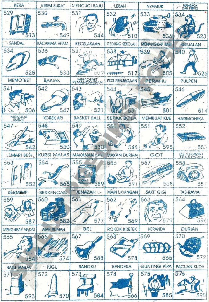 Detail Buku Mimpi 3d Pulpen Nomer 6
