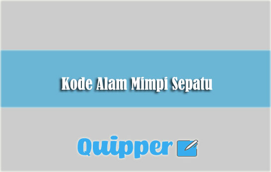 Detail Buku Mimpi 3d Sepatu Nomer 33