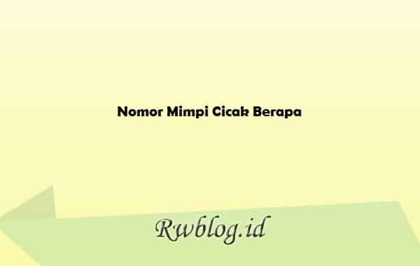 Detail Buku Mimpi 4d 1287 Nomer 38