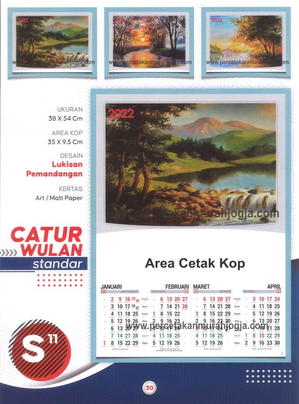 Detail Katalog Kalender Gambar Kaligrafi Nomer 48