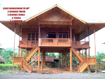 Detail Katalog Rumah Kayu Nomer 26