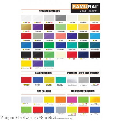 Detail Katalog Warna Samurai Paint 2020 Pdf Nomer 28