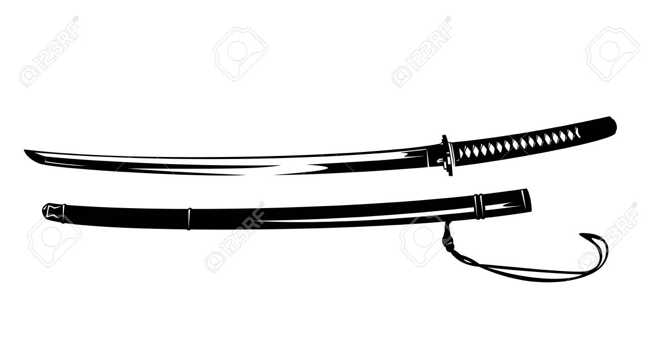 Detail Katana Sword Clipart Nomer 37