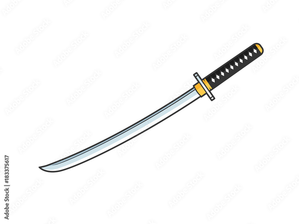 Detail Katana Vector Nomer 8