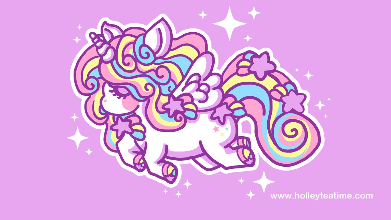 Detail Kawaii Unicorn Wallpaper Nomer 38