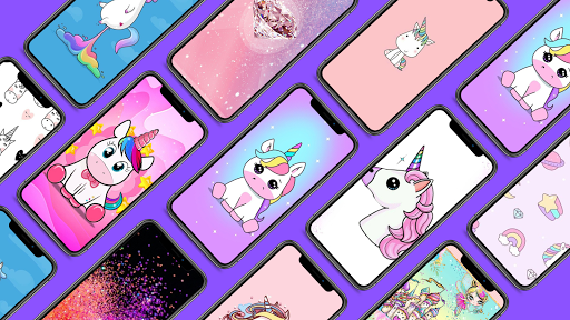 Detail Kawaii Unicorn Wallpaper Nomer 47