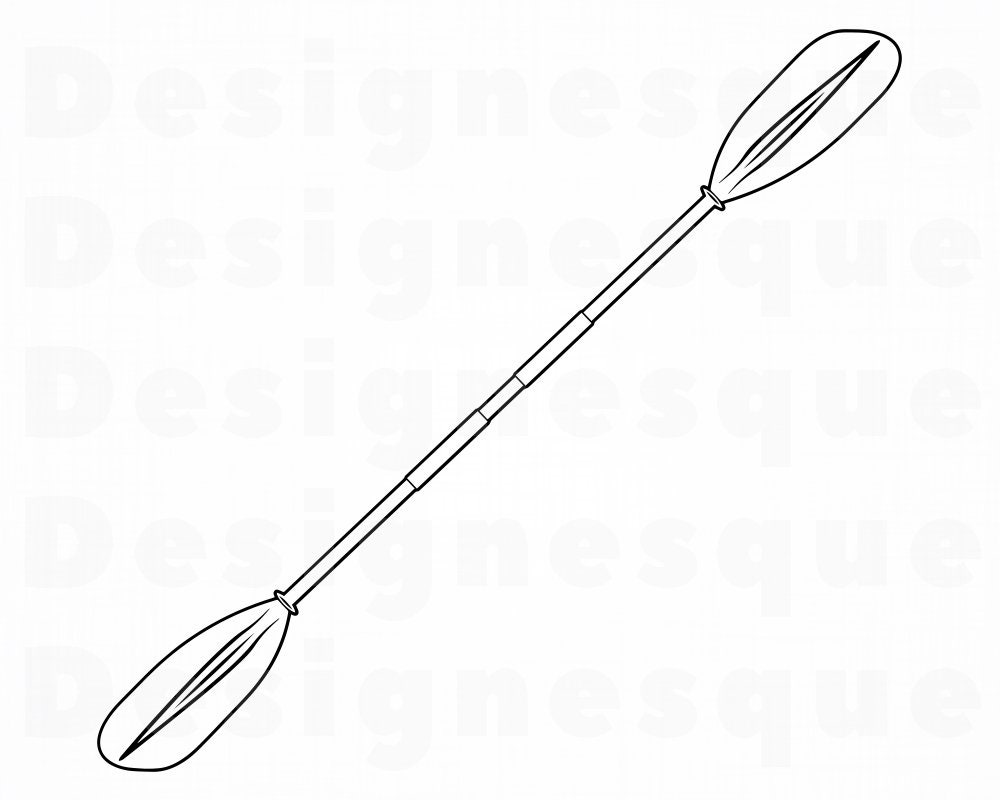 Detail Kayak Paddle Clipart Nomer 15