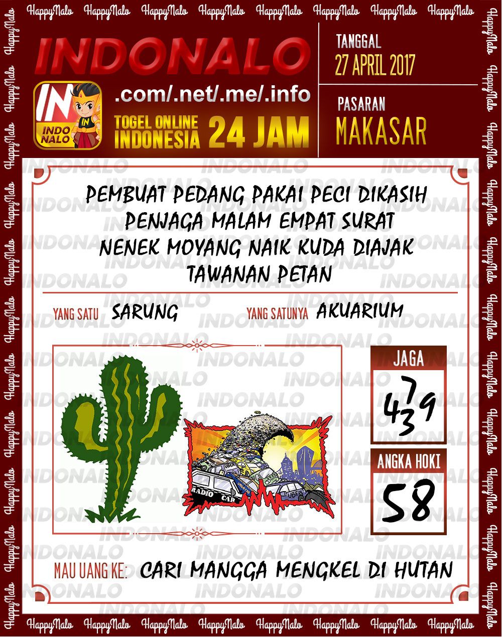 Detail Buku Mimpi 4d 8805 Nomer 43