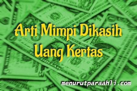 Detail Buku Mimpi 4d Dikasih Uang Nomer 22