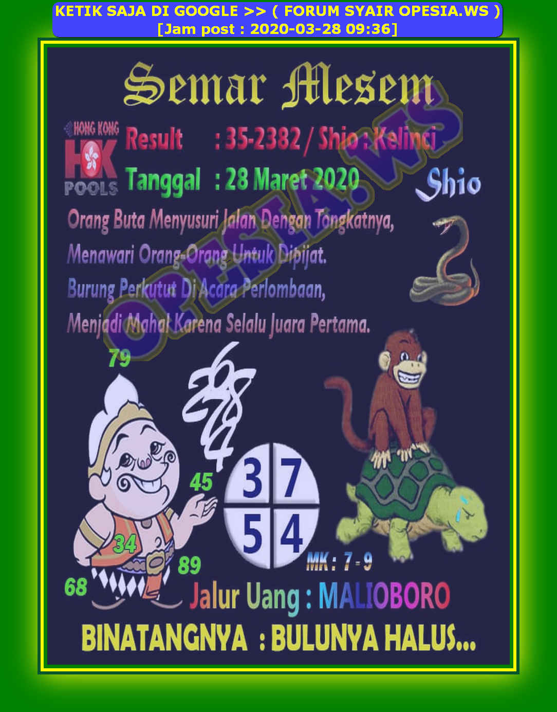 Detail Buku Mimpi 4d Dipijat Nomer 5