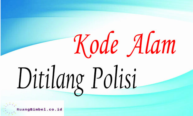 Detail Buku Mimpi 4d Ditilang Polisi Nomer 26