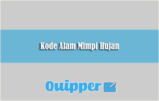 Detail Buku Mimpi 4d Hujan Nomer 35