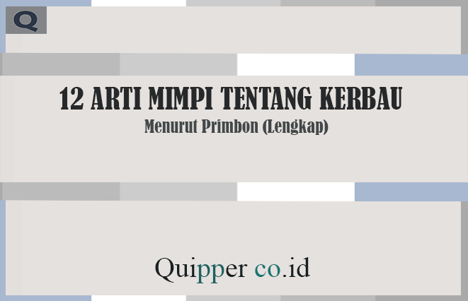 Detail Buku Mimpi 4d Kerbau Nomer 31